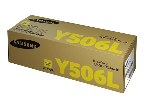 HP CLT-Y506L - Høy ytelse - gul - original - tonerpatron (SU515A) - for Samsung CLP-680DW, CLP-680ND, CLX-6260FD, CLX-6260FR, CLX-6260FW, CLX-6260ND