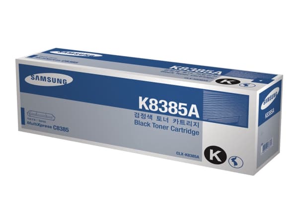 Samsung CLX-K8385A - Svart - original - tonerkassett (SU587A) - för Samsung CLX-8380ND, CLX-8380NDG, CLX-8380NI, CLX-8385ND, CLX-8385NX