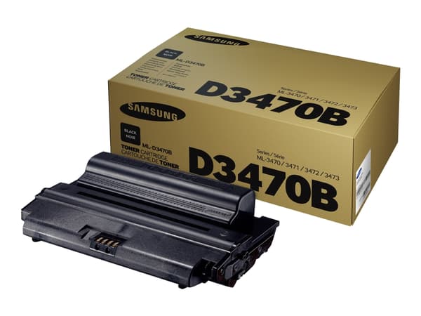 Samsung ML-D3470B - Høy ytelse - svart - original - tonerpatron (SU672A) - for Samsung ML-3470, ML-3471, ML-3472, ML-3473, ML-3475, ML-3710