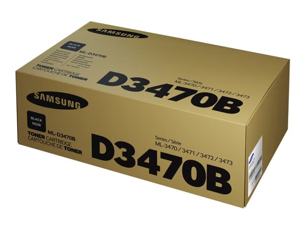 Samsung ML-D3470B - Høy ytelse - svart - original - tonerpatron (SU672A) - for Samsung ML-3470, ML-3471, ML-3472, ML-3473, ML-3475, ML-3710