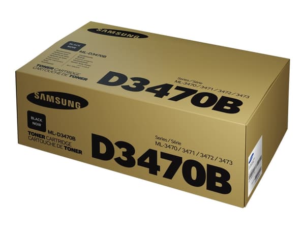 Samsung ML-D3470B - Høy ytelse - svart - original - tonerpatron (SU672A) - for Samsung ML-3470, ML-3471, ML-3472, ML-3473, ML-3475, ML-3710