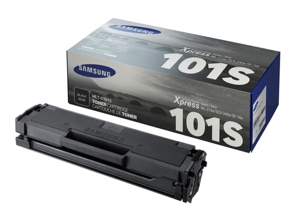 HP MLT-D101S - Sort - original - tonerpatron (SU696A) - for Samsung ML-2160, 2161, 2162, 2163, 2164, 2165, 2168, SCX-3400, 3401, 34061, SF-7605, SF-7
