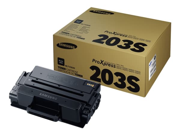 HP MLT-D203S - Svart - original - tonerpatron (SU907A) - for ProXpress SL-M3310, M3320, M3321, M3370, M3375, M3820, M3870, M4020, M4024, M4070, M4072