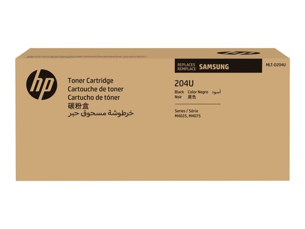 HP MLT-D204U - Ultra High Yield - svart - original - tonerpatron (SU945A) - for ProXpress SL-M3375, SL-M3825, SL-M3875, SL-M4025, SL-M4075