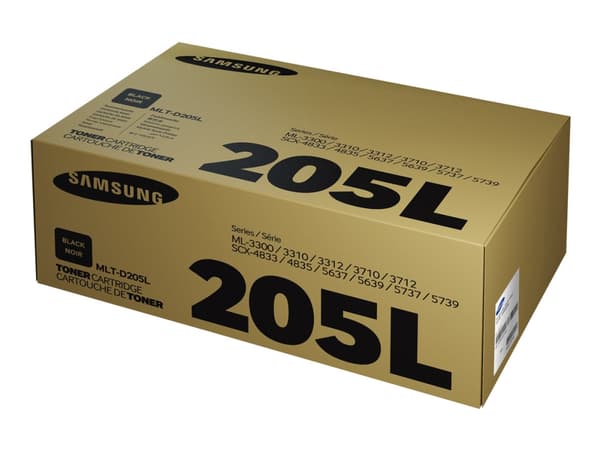 HP MLT-D205L - Lång livslängd - svart - original - tonerkassett (SU963A) - för Samsung ML-3300, 3310, 3312, 3700, 3710, 3712, SCX-4833, 4835, 5637, 5