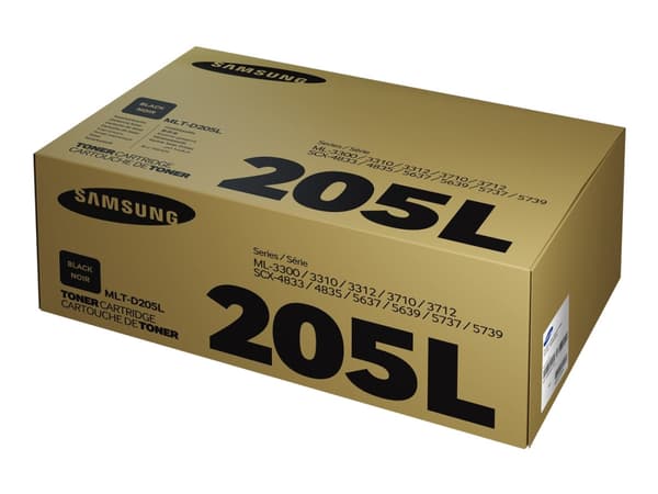 HP MLT-D205L - Lång livslängd - svart - original - tonerkassett (SU963A) - för Samsung ML-3300, 3310, 3312, 3700, 3710, 3712, SCX-4833, 4835, 5637, 5