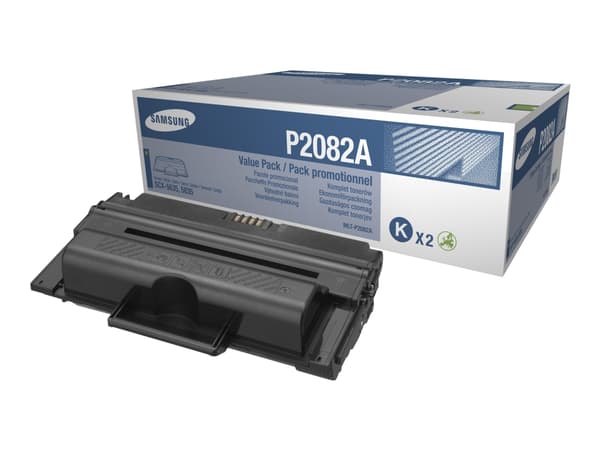 Samsung MLT-P2082A - 2-pack - svart - original - tonerpatron (SV127A) - for Samsung SCX-5635, SCX-5637, SCX-5639, SCX-5835, SCX-5935