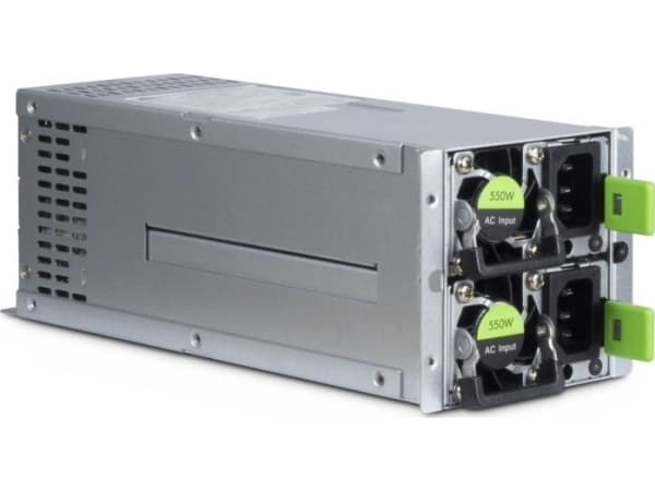 Inter-Tech Aspower R2A-DV0550-N, 550 W, 115 - 230 V, 92%, Ylivirta, Yliteho, Ylijännite, Ylikuumeneminen, Oikosulku, 20+4 pin ATX, Palvelin