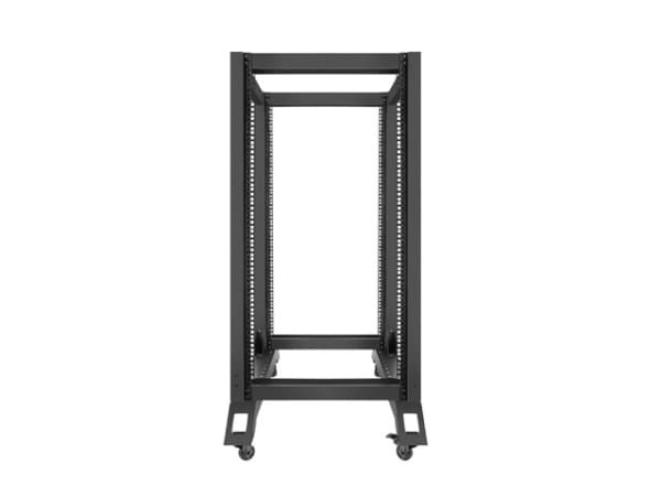 Lanberg - Rack öppen ram - svart - 22U - 19"
