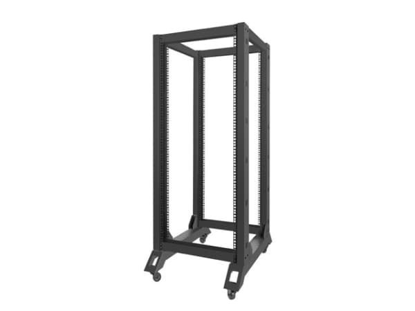 Lanberg - Rack öppen ram - svart - 27U - 19"