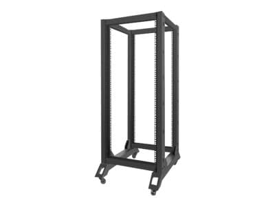 Lanberg - Rack öppen ram - svart - 27U - 19"