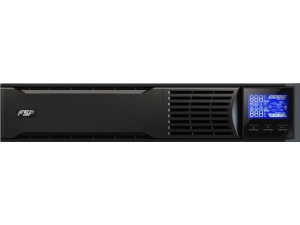 FSP Champ Rack 2K, Dobbeltkonvertering (Online), 2 kVA, 1800 W, Ren sinus, 120 V, 300 V