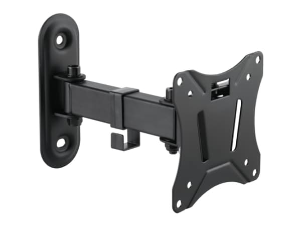 Schwaiger MOTION 2 - Brakett - for flatpanel - aluminium - svart - skjermstørrelse: 13"-29" - veggmonterbar