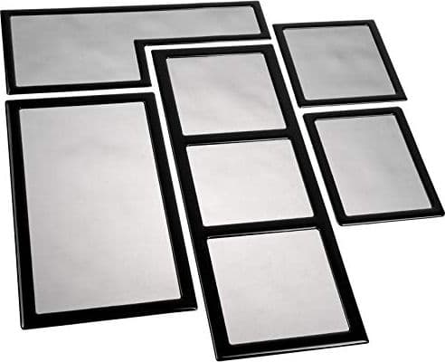 DEMCiflex 0677, Dammfilter, Svart, CaseLabs Bullet BH7, 5 styck