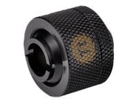 Thermaltake Pacific 1/2" ID x 5/8" OD Compression - Armatur for væskekjølesystem - svart