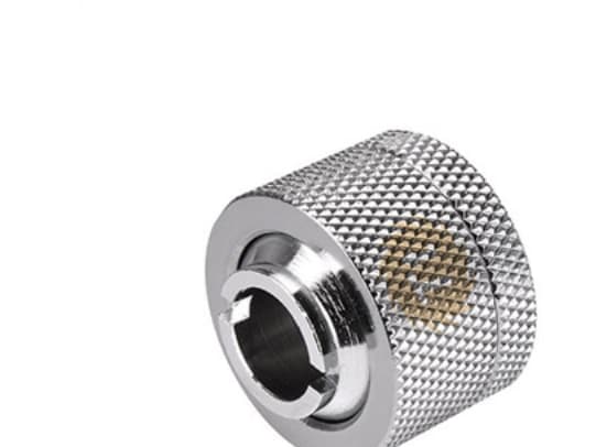 Thermaltake Pacific 1/2" ID x 5/8" OD Compression - Armatur for væskekjølesystem - krom
