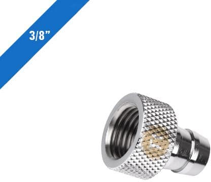 Thermaltake Pacific 3/8" Fill-port - Påfyllingsport for væskekjølesystem - krom