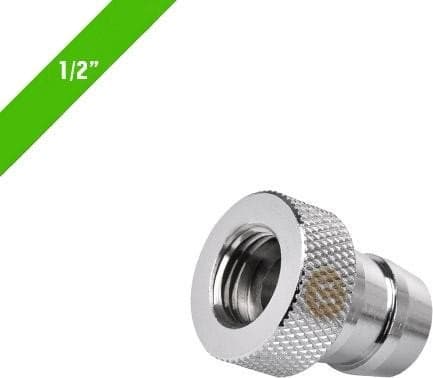 Thermaltake Pacific 1/2" Fill-port - Fyllningsport för flytande kylsystem - krom