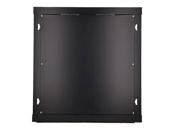 Extralink - Rack skap - 600x600 mm - veggmonterbar - svart - 12U - 19"
