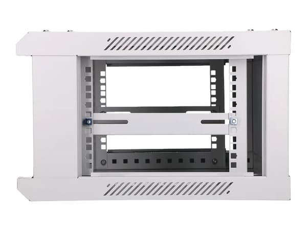 Extralink - Rack skåp - väggmontering - grå - 4U - 19"