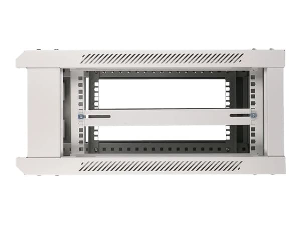 Extralink - Rack skap - 600x600 mm - veggmonterbar - grå - 4U - 19"
