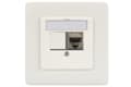 Pikkukuva 3 / 5: DIGITUS Leerdose für Keystone Module straight, 50x50/80x80, 2xKeystone wh
