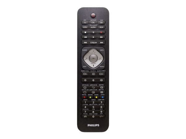 Philips Perfect SRP5016 - Universal fjernkontroll - 53 knapper - infrarød Sort