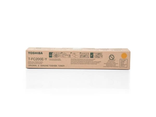 Toshiba T-FC200EY - Gul - original - tonerpatron - for e-STUDIO 2000AC, 2500AC