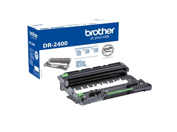 Brother DR2400 - Svart - original - trommelsett - for Brother DCP-L2510, L2530, L2537, L2550, HL-L2350, L2370, L2375, MFC-L2713, L2730, L2750