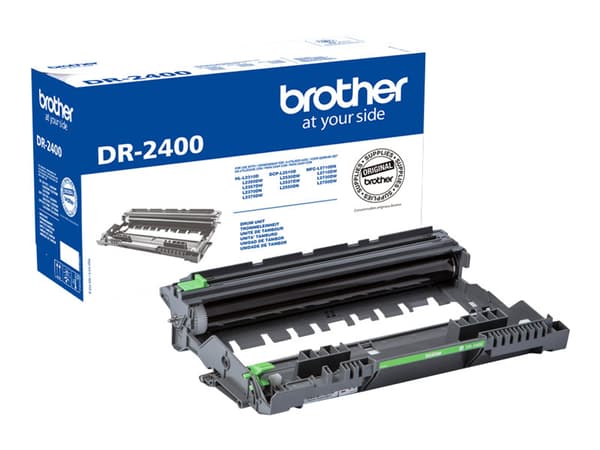 Brother DR2400 - Svart - original - trommelsett - for Brother DCP-L2510, L2530, L2537, L2550, HL-L2350, L2370, L2375, MFC-L2713, L2730, L2750