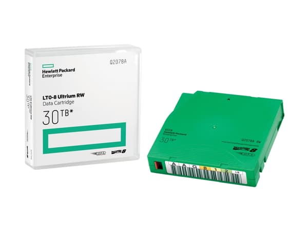 HPE Non Custom Labeled Library Pack - Patronmagasin for lagringsbibliotek - kapasitet: 20 LTO-bånd