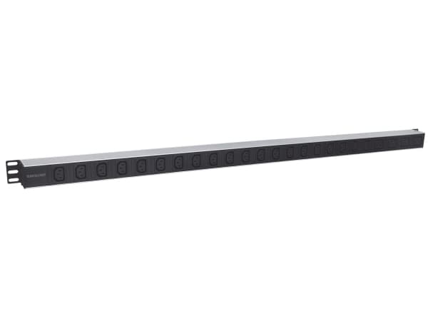 Intellinet 163675, 32U, Vertikal, Sort, Hvit, 24 AC-utganger, C13 kopling, C19 kopling, IEC320 C20