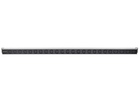 Intellinet 163675, 32U, Vertikal, Sort, Hvit, 24 AC-utganger, C13 kopling, C19 kopling, IEC320 C20