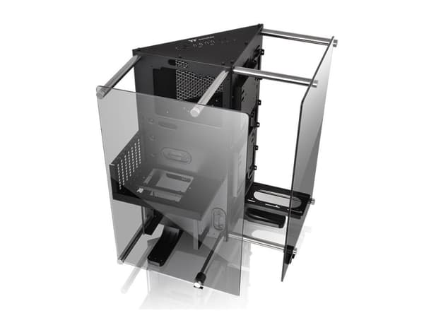 Thermaltake Core P90 - Tempered Glass Edition - tower - ATX - ingen strömförsörjning (PS/2) - svart - USB/ljud