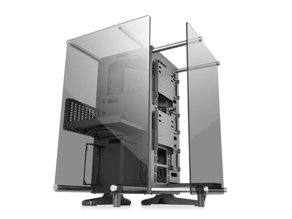 Thermaltake Core P90 - Tempered Glass Edition - tower - ATX - ingen strömförsörjning (PS/2) - svart - USB/ljud