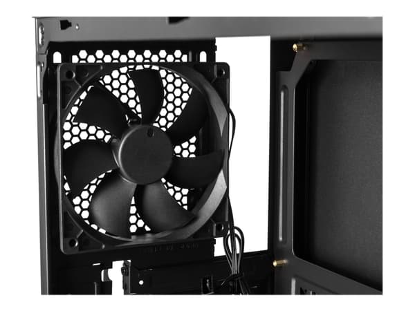 MODECOM OBERON Pro - Tower - ATX - ingen strömförsörjning - svart - USB/ljud