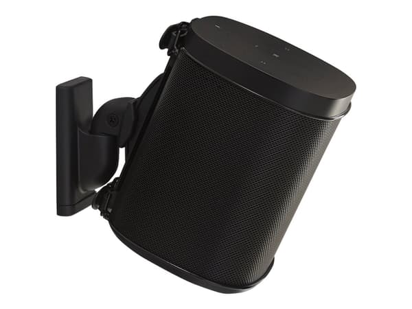 Sanus WSWM21 - Brakett - for høyttaler(e) - svart - veggmonterbar - for Sonos One, PLAY:1, PLAY:3