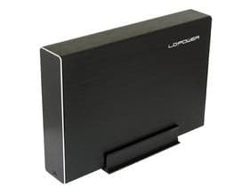 LC Power LC-35U3-Becrux-C1 - Lagringspakning - 3,5" - SATA 6Gb/s - USB 3.1 (Gen 2) - sort Sort