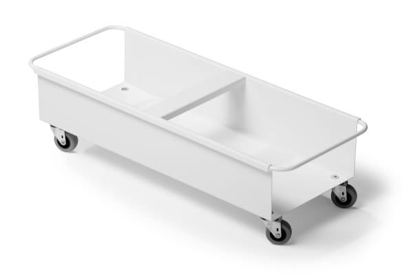 Transportvogn Durable Durabin Square Duo, til 2 affaldsspande, 40 L