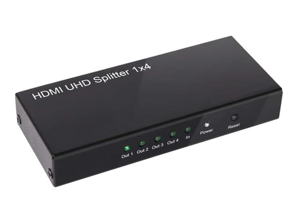 Club 3D SenseVision CSV-1380 - Video/lyd-splitter - 4 x HDMI