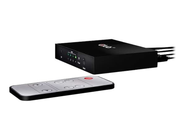 Club 3D SenseVision CSV-1370 - Video/audio switch - 4 x HDMI