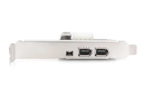 DIGITUS DS-30201-5 - FireWire-adapter - PCIe - FireWire x 2 Svart, Metallisk