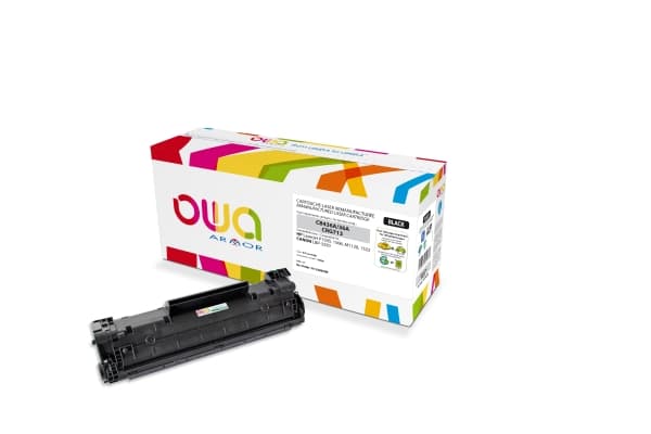OWA - Sort - kompatibel - Genprodusent - tonerpatron (alternativ til: HP CB436A, Canon CRG-713) - for HP LaserJet M1120 MFP, M1120n MFP, M1522n MFP,