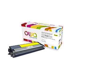 OWA - Gul - kompatibel - gjenfabrikert - tonerpatron (alternativ for: Brother TN320Y) - for Brother DCP-9055, DCP-9270, HL-4140, HL-4150, HL-4570, MF
