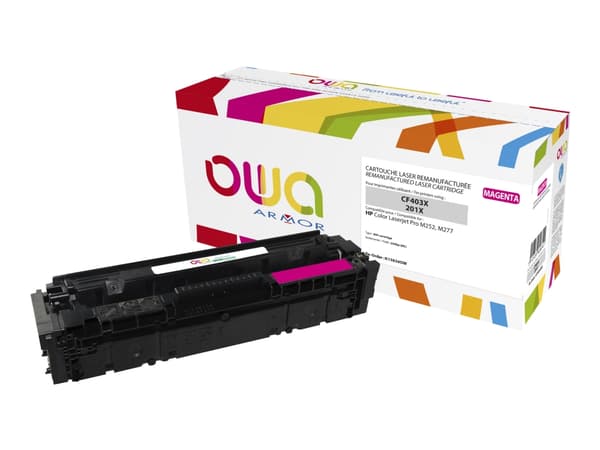 OWA - Magenta - kompatibel - Genprodusent - tonerpatron - for HP Color LaserJet Pro M252dn, M252dw, M252n, MFP M274n, MFP M277c6, MFP M277dw, MFP M27