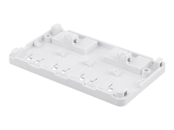 Deltaco VR-224, Tasainen, Valkoinen, 106 mm, 30 mm, 63 mm, 260 g