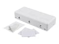 Pikkukuva 2 / 5: Surface mount box for Keystone, 6 ports, white