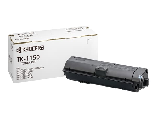 Kyocera TK 1150 - Sort - original - tonerpatron - for ECOSYS M2135, M2635, M2735, P2235
