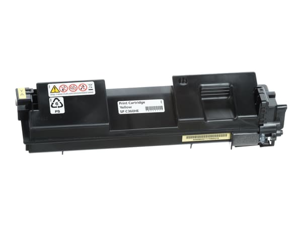 Ricoh SP C360HE - Gul - original - tonerkassett - for Ricoh SP C360DNw