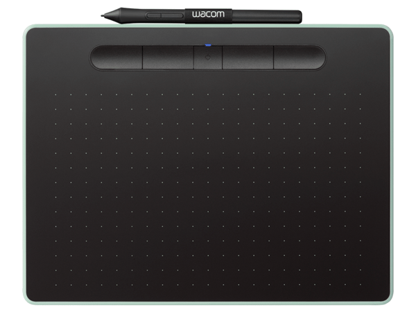 Wacom Intuos S with Bluetooth - Digitizer - oikea- ja vasenkätinen - 15,2 x 9,6 cm - sähkömagneettinen - 5 painiketta - langaton, langallinen - USB,